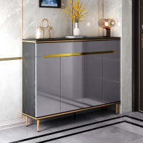 New 2020 explosion-style shoe cabinet household door entrance cabinet Simple modern light luxury home locker living room against the wall