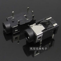 PJ322 audio socket 3 5MM PJ-322 headphone socket 3 5mm straight plug-in 5 pin Black