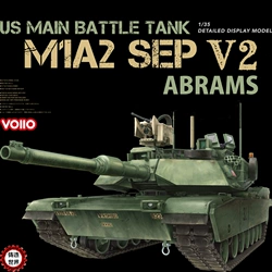 铸造世界 VOIIO拼装坦克 01101 美国M1A2 SEP v2主战坦克 1/35