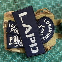 LA Arm Badge American SWAT Magic Sticker Chapter LAPD Tactical Vest Morale Badge Sticker