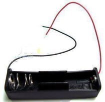 Belt line 18650 battery case Lithium battery 1 section 18650 with wire battery case 18650 tandem charge