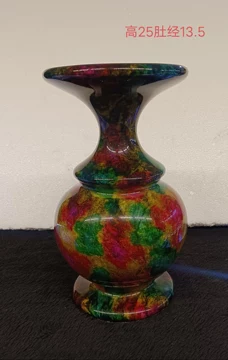 七彩石花瓶-七彩石花瓶促销价格、七彩石花瓶品牌- 淘宝