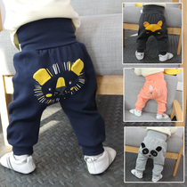 Baby Pants Spring Autumn Outwear Foreign Qi Women Baby Pure Cotton PP Pants Young Children Spring Clothing Baby Boy Big Fart Pants