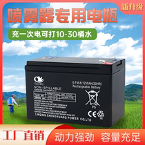 Tianwei battery 12v8ah agricultural back negative type electric sprayer large capacity 12ah lead-acid storage battery universal