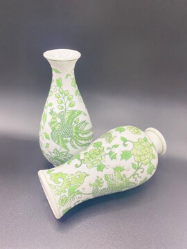 清乾隆青花開窓龍鳳呈祥福寿抱月瓶 景徳鎮 陶磁器 装飾品 現代工芸品美術品 置物 龙凤呈祥陶瓷花瓶-龙凤呈祥陶瓷花瓶促销价格、龙凤呈祥陶瓷花瓶品牌- 淘宝