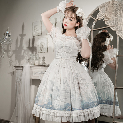 taobao agent Genuine amusements, retro slip dress, Lolita Jsk, Lolita style