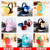 Childrens earmuffs winter warm boy adjustment thickened ear warm ear cover hair protection Superman ear bag student cute cartoon