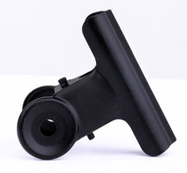 Black iron clip retro big clip stationery clip multifunctional ticket clip metal long tail clip round clip
