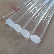 High transparent acrylic rod plexiglass cylindrical light guide decoration processing customized square strip arbitrary cutting