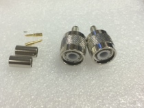TNC-JC-3 inner screw needle coaxial radio frequency connector with 50-3 RG58 feeder quality copper material welding wire