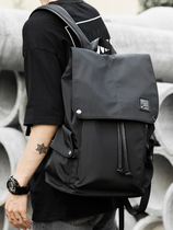 Hong Kong mens bag Korean new fashion fashion backpack large capacity Travel Leisure student trend school bag