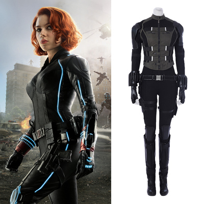 taobao agent The Avengers, black bodysuit, cosplay, tight