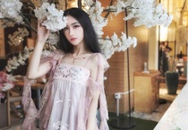 Zi Song Oriental Aesthetics Garden Dream Hanfu Han element sleepwalking flower feast dress fairy holiday dress