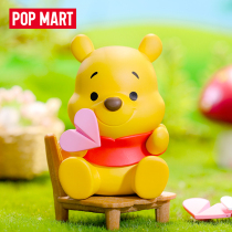 POPMART Bubble Mart Winnie the Pooh sweet series Blind box Trend toy ornament doll Creative gift