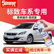 Car self-painting Peugeot 308 Pearl White 408 301 Pearlescent White Logo 2008 Scratch Repair Paint Pen