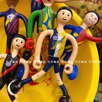 Wan Tsai store life lies in sports athletes doll wire toys