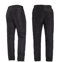Male outwear down cotton clip cotton pants middle-aged winter windproof and warm tightness elastic high waist deep crotch casual pants