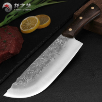 Meat selling special knife Professional butcher Commercial express super sharp forged stainless steel knife Meat splitting knife Pork splitting knife