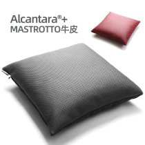 Porsche Alcantara waist upholstery pillow car pillow headrest 718 Cayenne macan modification