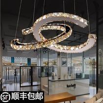 Womens clothing store chandelier shop hair salon commercial super bright decorative lighting creative personality Net red lamps front desk chandelier