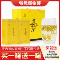 Anji white tea authentic golden Bud tea gift before rain Super 2021 new tea Alpine spring tea rare green tea