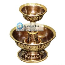 Tibetan Buddhist supplies boutique Nepal handmade copper engraving rims law enforcement Cup