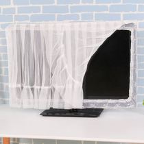 Turn on the fabric TV frame cover 50 inch LCD TV cover TV dust cover TV cover TV cover
