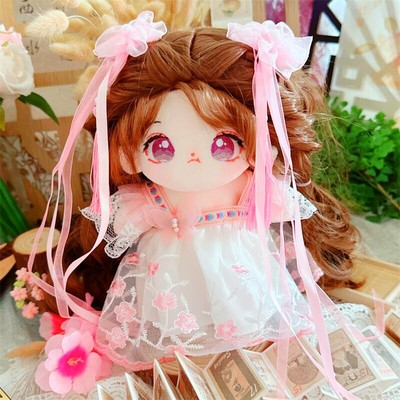 taobao agent Cotton doll, white clothing, 20cm