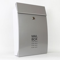 Outdoor rain-proof villa letter box hanging wall simple office letter storage box mailbox decoration big mouth express bag