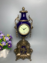 Antique Antique Miscellaneous pure brass watches Table clocks Home decoration Bronze supplies