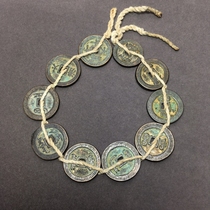 Copper coin pure copper ancient coin ten Emperor money antique old copper coin home pendant