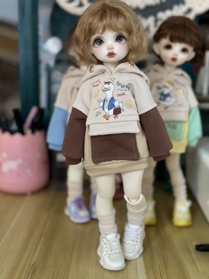 taobao agent BJD color matching sweater six points, six points, five -point, four -point giant baby bear girl doll (excluding dolls