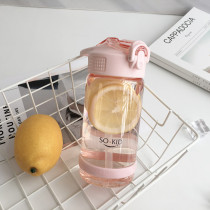 Adult portable sports fitness kettle mens and womens water Cup summer large capacity summer childrens water bottle with straw