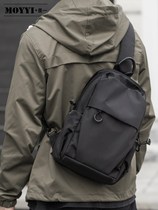 American Mk Ifashion Casual Mens Chest Bag Minima Single Shoulder Diagonal Satchel Backpacker Male Mailbag Mens Bag