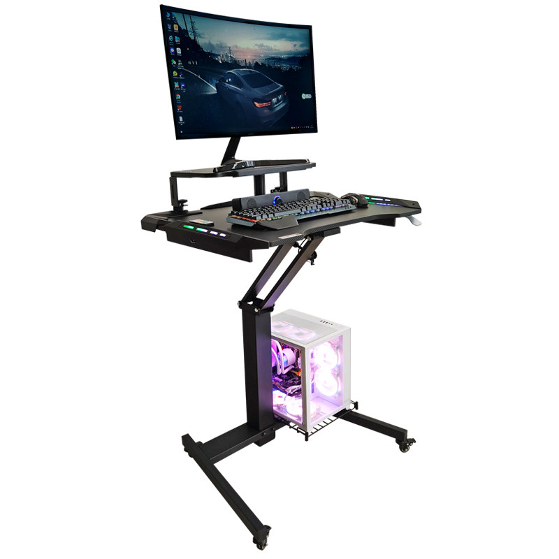 Electric Height-Adjustable Gaming Desk