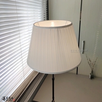 Floor lamp cover Cotton and linen printed fabric Floor lamp shell cover large bedroom living room hotel bed and breakfast decoration