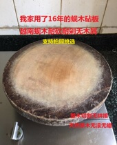 Imported iron wood chopping board authentic Vietnamese clam wood cutting board solid wood household round large case Board iron tree inkstone Wood
