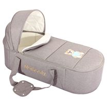 Longer baby basket sleeping basket bed in bed portable baby basket car out folding portable baby discharge basket