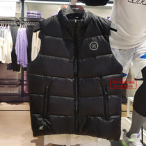 Li Ning down vest winter new goose down stand collar vest vest warm casual sportswear AMRR023-1