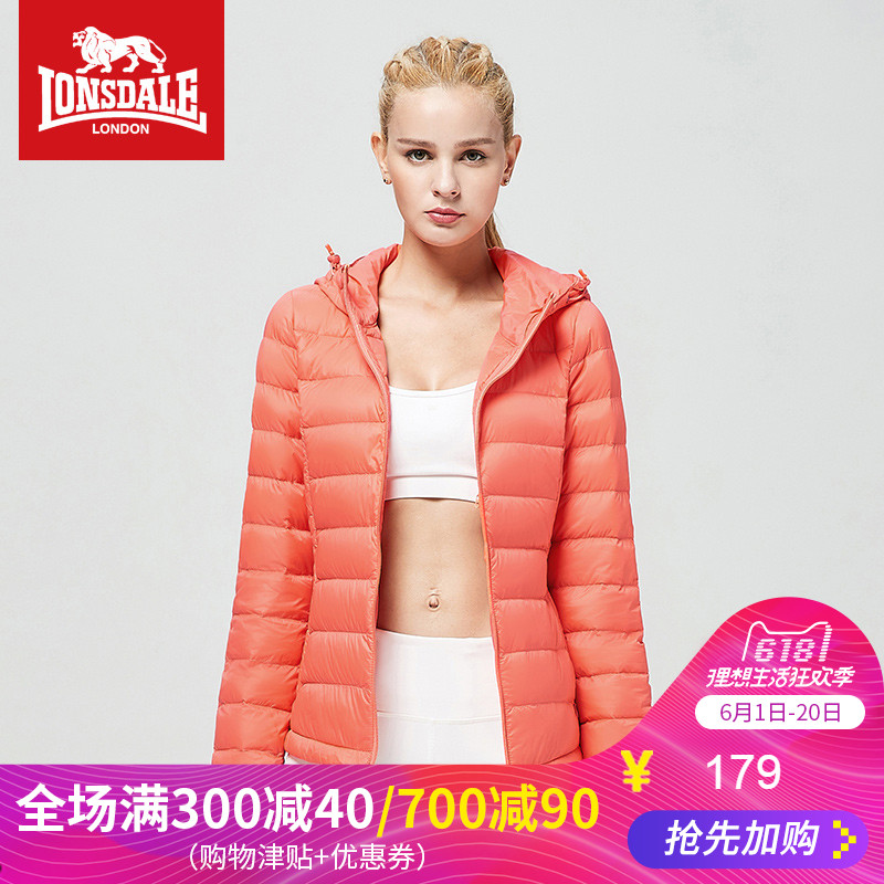Dragon Lion Dell Light Down Dress Short Style Female Short Style 2019 New Duck Down Cap Thin Style Fashion Coat