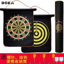 Dart board set Boca Home Childrens magnetic large two-sided dart target safety magnet magnet