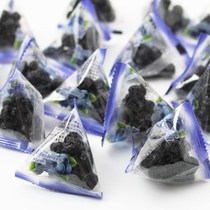 Daxinganling wild dried blueberries Northeast specialty blue plum dried blueberry snacks dried fruit triangle bag in bulk