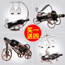 Wine rack modern light luxury high-end household wine glass storage rack wine cup holder hanging red wine rack decoration wine cabinet decorations