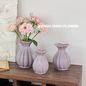 花瓶陶瓷紫色-花瓶陶瓷紫色促销价格、花瓶陶瓷紫色品牌- 淘宝
