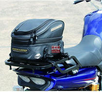 Motorcycle back seat bag tail bag Waterproof carbon fiber motorcycle riding equipment Helmet bag Universal knight bag Tail bag