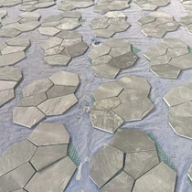 Natural bluestone slab broken mesh paste ice crack courtyard garden outdoor yard outdoor non-slip floor tiles antique stone