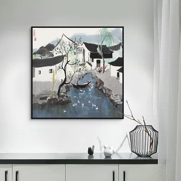 吴冠中水墨挂画-吴冠中水墨挂画促销价格、吴冠中水墨挂画品牌- 淘宝