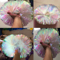 Professional competition cheerleading colorful cheerleading flower Flower Ball student handle cheerleader hand flower children hand Flower Dance