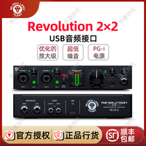 Black Lion 2X2 professional external USB recording dubbing singing sound card high-end studio equipment