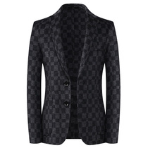 2021 autumn and winter new double-sided suit mens short woolen coat casual suit wool woolen coat